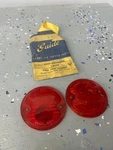 Guidex Guide R-t8 Red Tail Light Lamp Lens 3-1/2" Od Sae-st 5952665 Pair. Fixed Price $35.00.