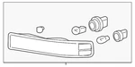 Genuine Gm Driver Side Parking And Turn Signal Lamp 84218437. Fixed Price $83.55.