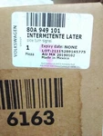 New Genuine Audi Turnsignal 80a949101 Oem. Fixed Price $99.00.