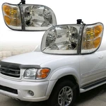 Pair Headlights For 2001-04 Toyota Sequoia Corner Lights Signal Lamps Set Lh Rh. Fixed Price $142.99.
