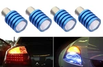 Icbeamer 12v 4 Pcs 1157 2057 Led Yellow For Halogen Tail Brake Light Bulb Y49. Fixed Price $9.99.