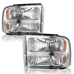 For 2005 2006 2007 Ford F250 F350 F450 F550 Super Duty Halogen Chrome Headlights. Fixed Price $60.79.