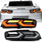 For 2019-2023 Chevrolet Chevy Camaro Clear Lens Led Tail Lights L+r C8 Style. Fixed Price $329.00.