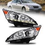 2*vland Headlights For 2010 2011 2012 Lexus Es350 Xenon Front Lamp Electroplated. Fixed Price $394.99.