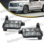 Fog Light Pair For 2022-2024 Chevrolet Silverado 1500 Led Driver Passenger Side. Fixed Price $86.98.