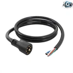 For 7-way 7-pin Wire Harness Light Plug Connector Trailer Connection Cable -7ft. Fixed Price $22.37.