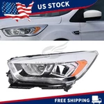 Left Driver Side Halogen Headlight Assembly For 2017-2019 Ford Escape W/ Led. Fixed Price $96.99.