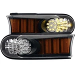 Anzo Led Parking Lights Black W/ Amber Reflector For 2007-2013 Toyota Fj Cruiser. Fixed Price $285.48.