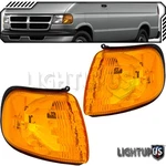 Pair Lh Rh Halogen Side Markers For Dodge 99-03 Ram Van 1500 2500 3500. Fixed Price $53.42.