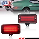 2pcs Red Lens Full Led Rear Side Marker Lights For 1971 1972 1973 Ford Mustang. Fixed Price $44.99.
