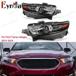 Black Headlamps For 2013-2019 Ford Taurus Halogen Projector Headlights Set L+r. Fixed Price $242.99.