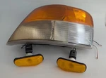 Oem Saab 9000 Left Driver Turn Signal Park Corner Light Lens W/pair Side Markers. Fixed Price $30.00.