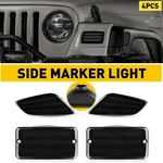 Fit For 1997-2006 Jeep Wrangler Smoked Fender Signal Parking Side Marker Lights. Fixed Price $26.99.