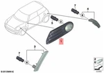 Genuine Mini Cooper One R55 R56 R57 R58 R59 Indicator.lamp 63137268884. Fixed Price $44.00.