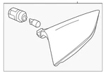 Genuine Nissan Marker Lamp Assembly 26180-3nf0a. Fixed Price $109.29.