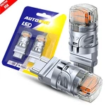Autoone 4157 3156 3157 Led Turn Signal Light Bulbs Canbus Anti Hyper Flash Amber. Fixed Price $13.29.