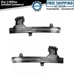 Trq Exterior Door Mirror Turn Signal Lamp Set Lh Rh Sides For 16-17 Mazda Cx-9. Fixed Price $49.95.