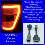2021- 2023 Ford F150 Tail Light Conversion Adapter Halogen Non Blis - Led Pnp. Fixed Price $124.99.