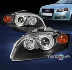 For 2005-2008 Audi A4 S4 B7 Hid Model Projector Headlight Headlamp Black Lh+rh. Fixed Price $247.95.
