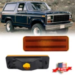 Amber Lens Front Parking Turn Signal Lights For 80-86 Ford Bronco F150 F250 F350. Fixed Price $22.99.